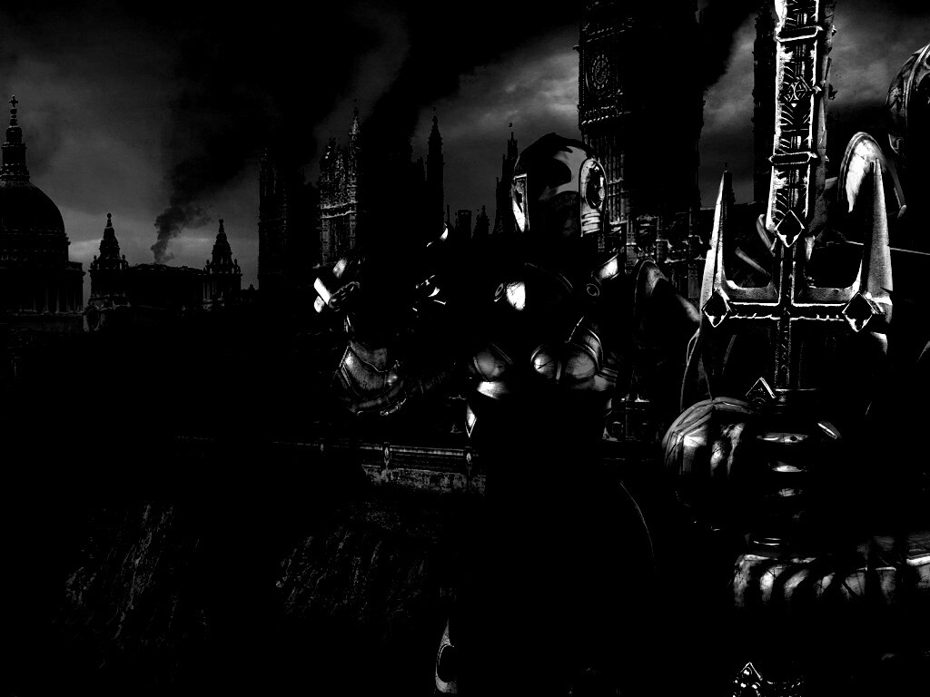 Постапокалиптический Лондон из игры обои