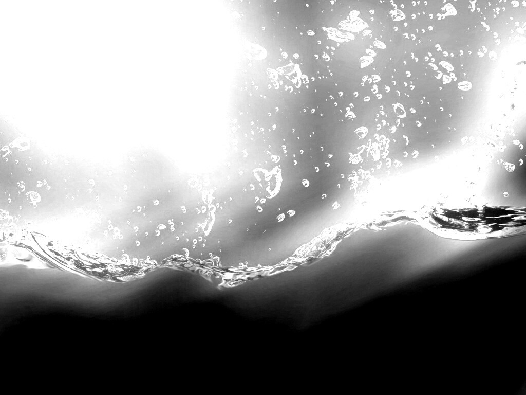 Пузырьки в воде обои