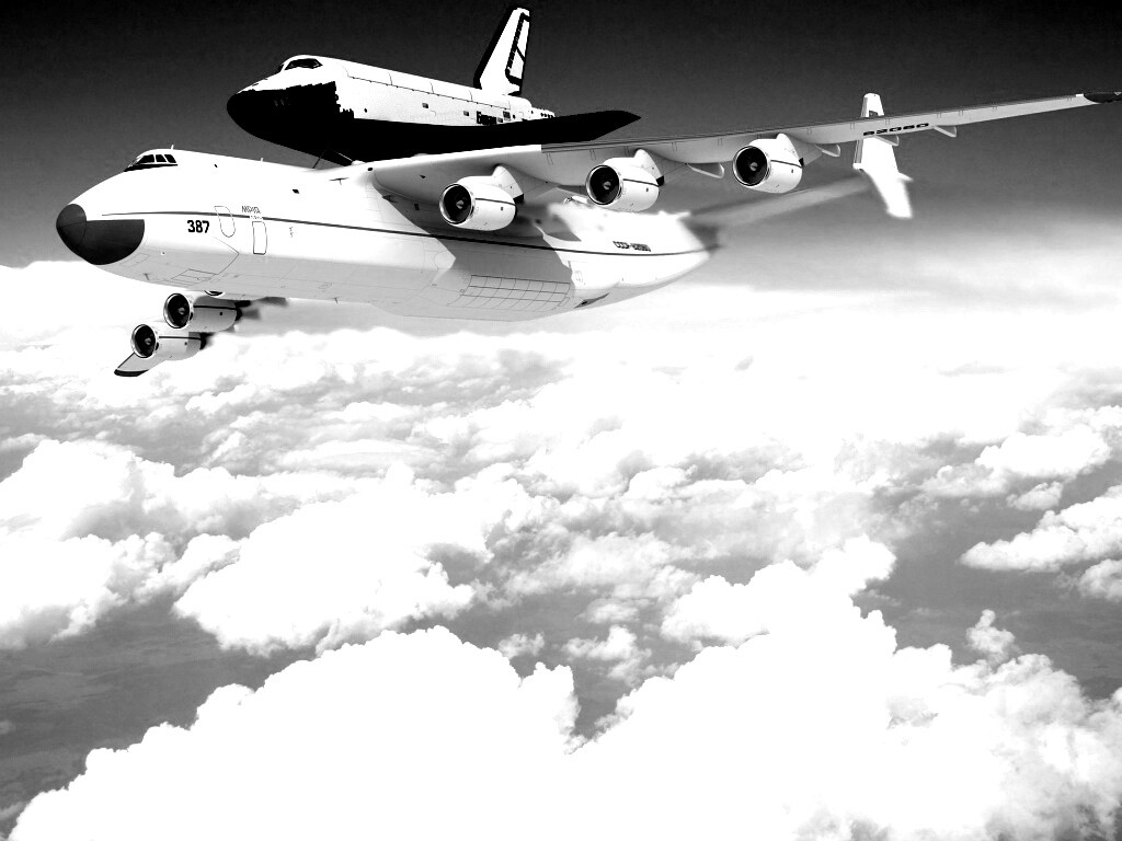 Авиатранспортировка Бурана обои