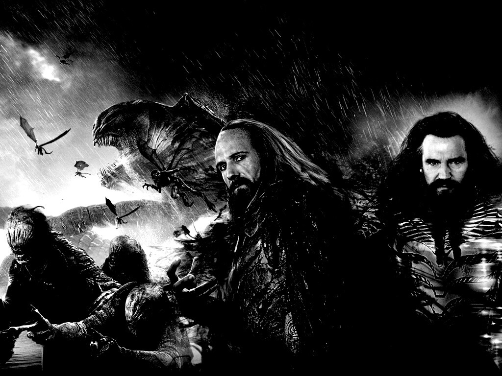 Зевс и Аид из фильма Битва Титанов обои