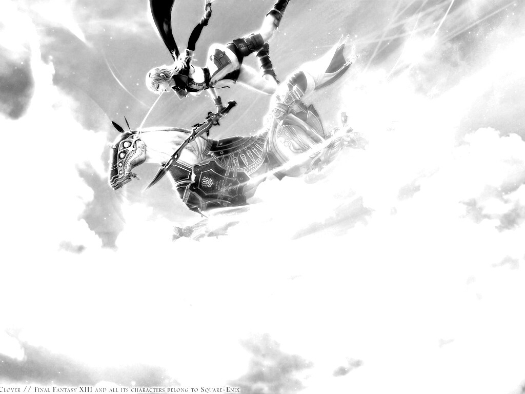 Девушка из Final Fantasy XIII обои