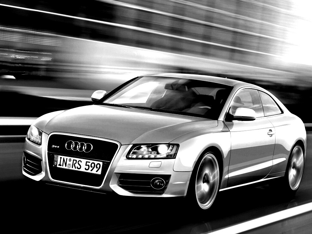 Ауди на скорости обои
