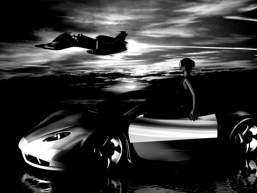 Транспорт будущего обои