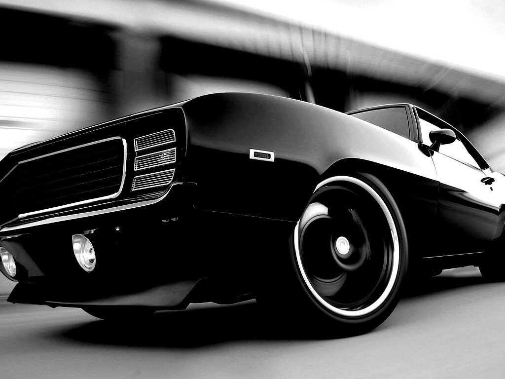 Мускул кар на повороте обои