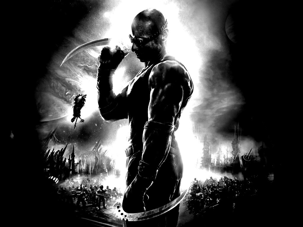 Риддик с клинками обои