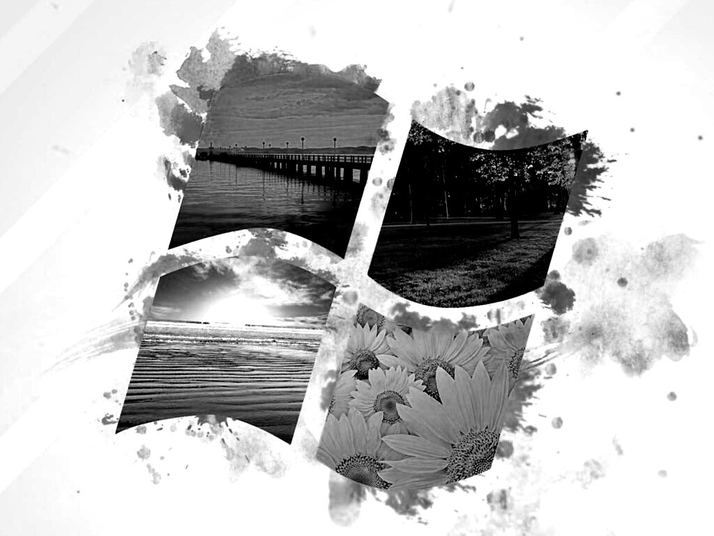 Логотип Winfdows bз фотографий природы обои