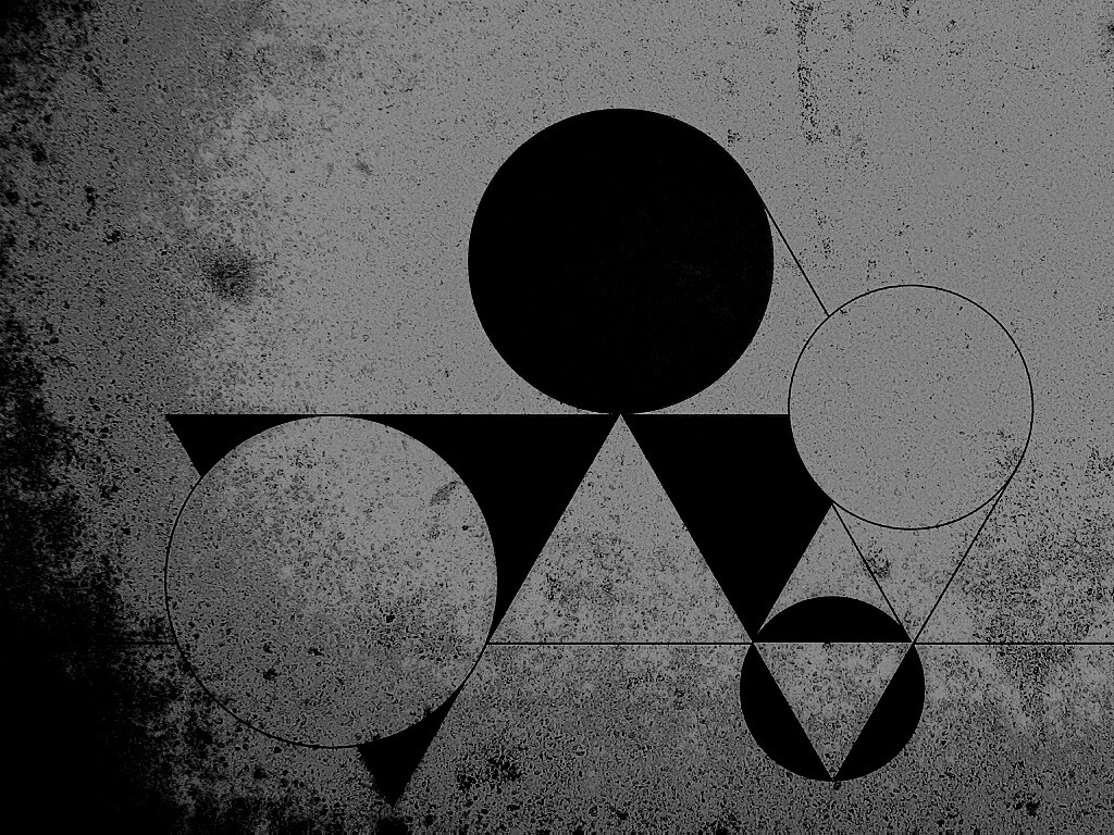 Структура из геометрических фигур обои