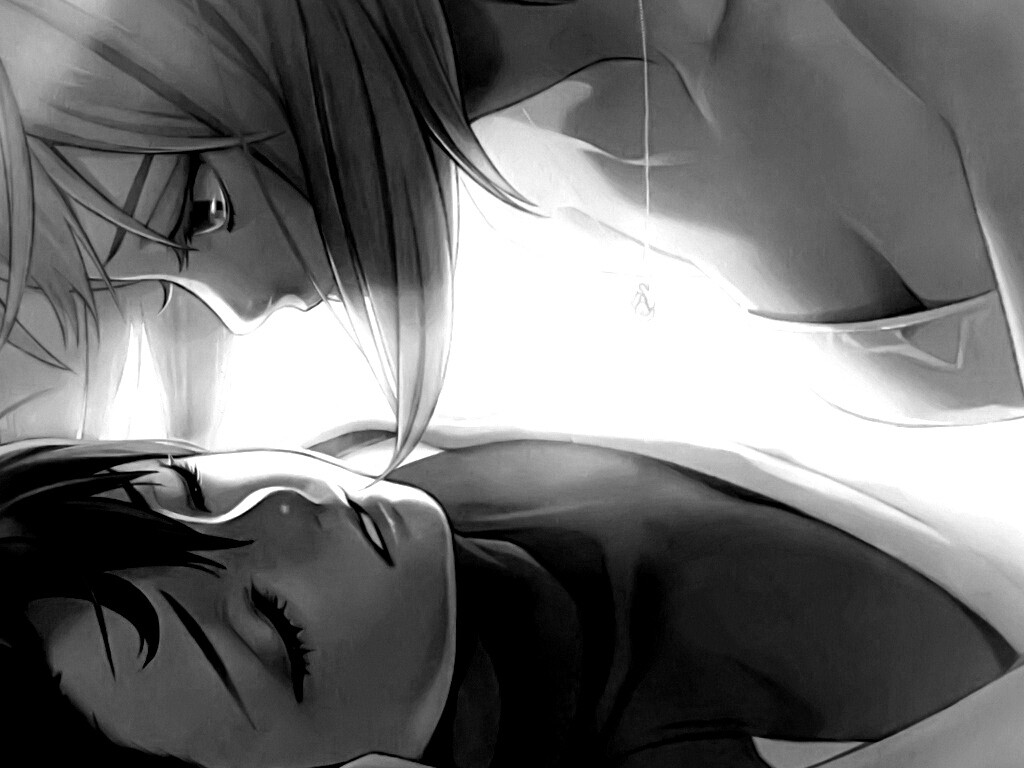 За секунду до поцелуя обои