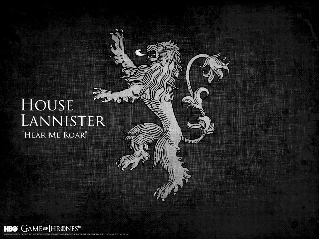 Герб дома Ланнистеров обои
