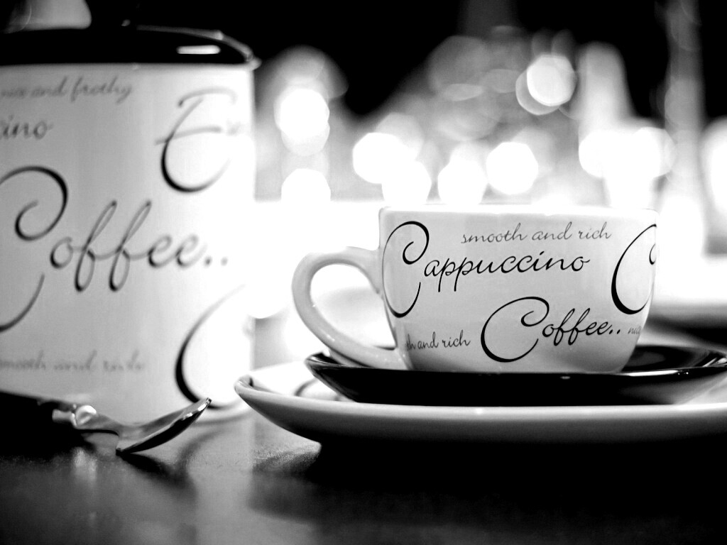 Чашечка капучино обои