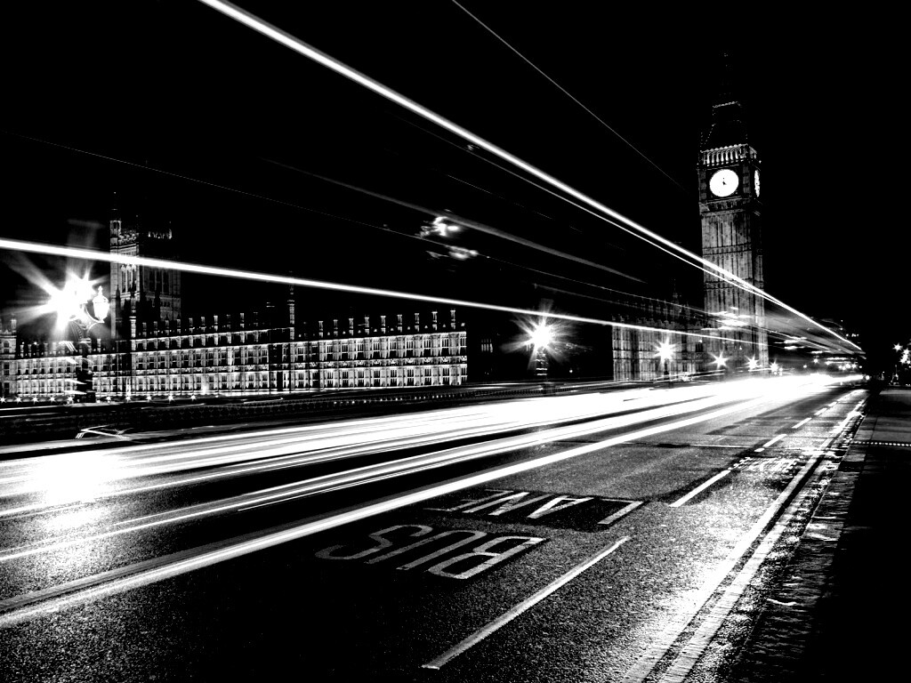 Ночной лондон обои
