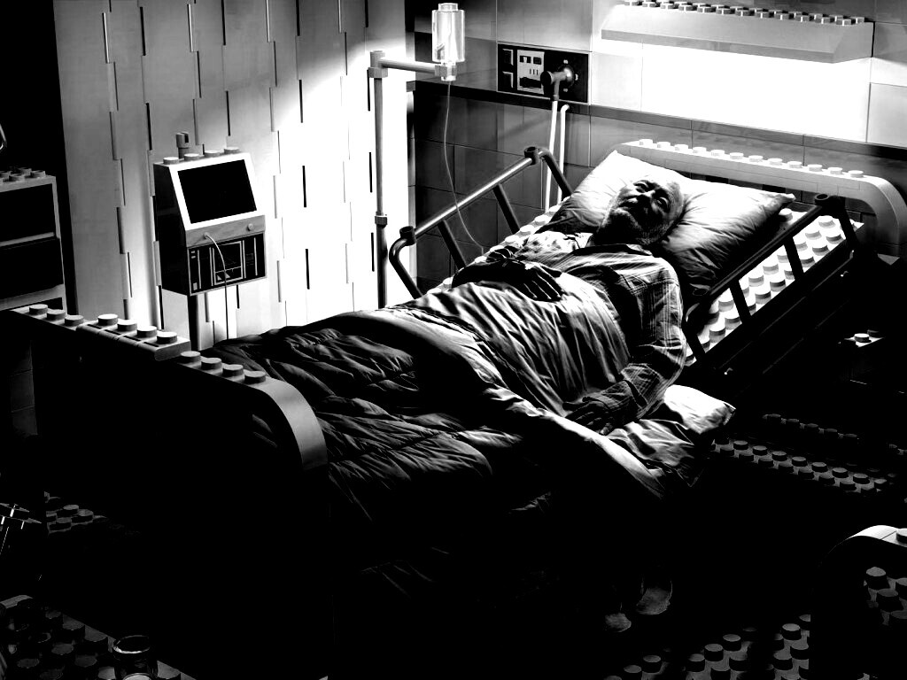 Лего больница обои