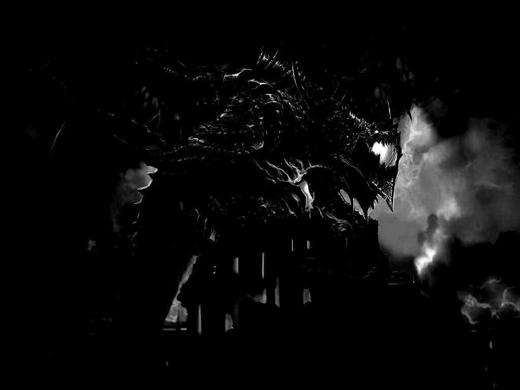 Огромный дракон обои