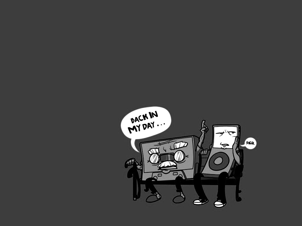 А вот в мои дни... обои