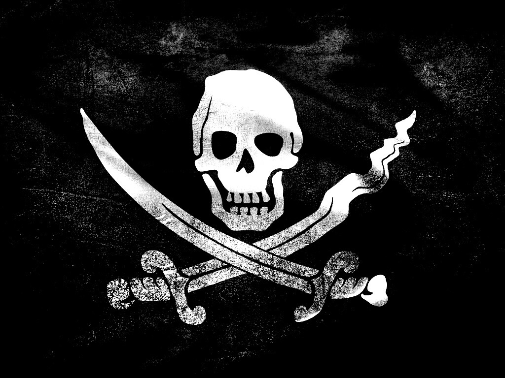 Пиратский флаг обои