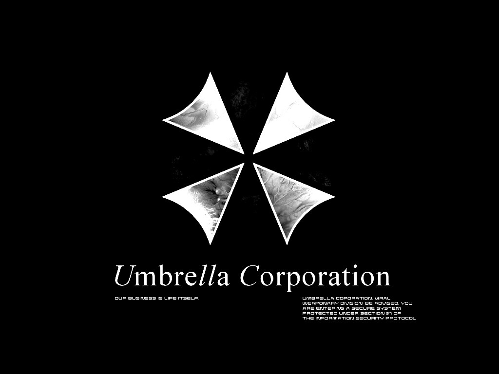 Логотип корпорации Амбрелла (Umbrella corp) обои