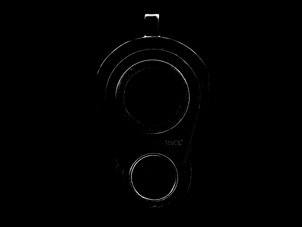 Дуло пистолета обои