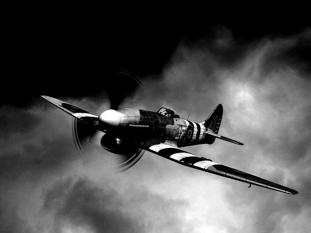 Истребитель времён Второй Мировой Войны обои