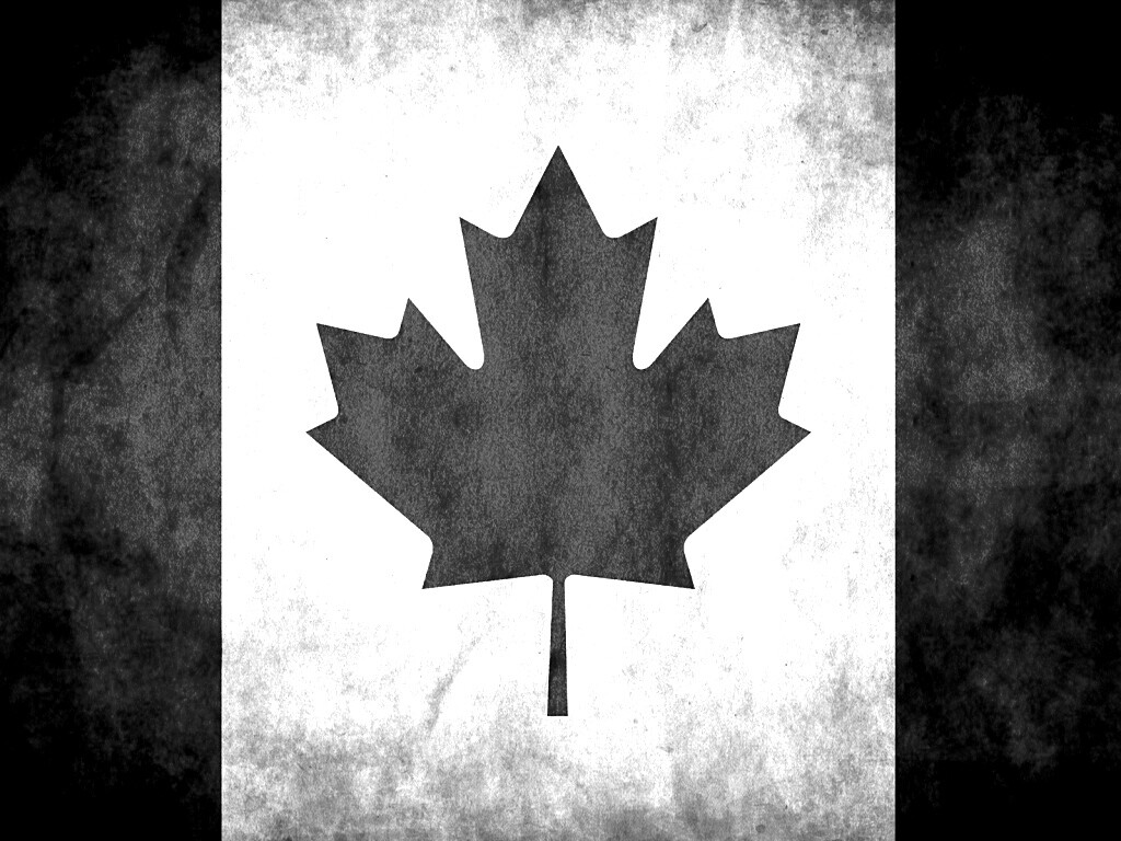 Флаг канады, кленовый лист обои