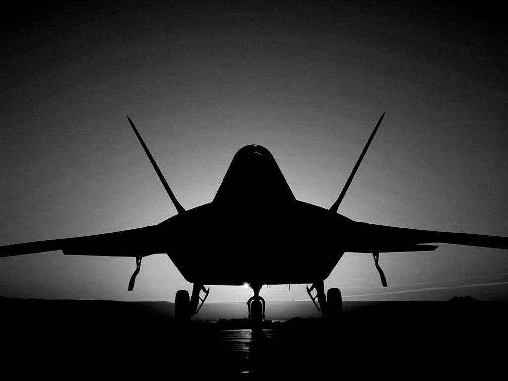 Истребитель F22 обои