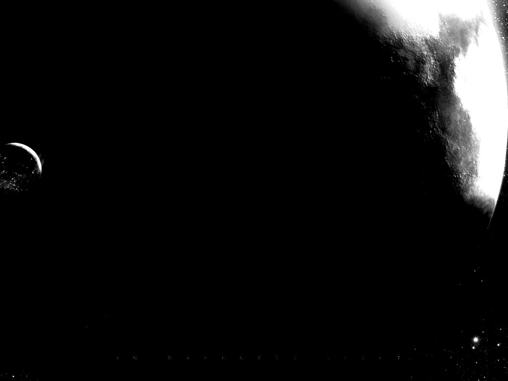 В темном свете обои