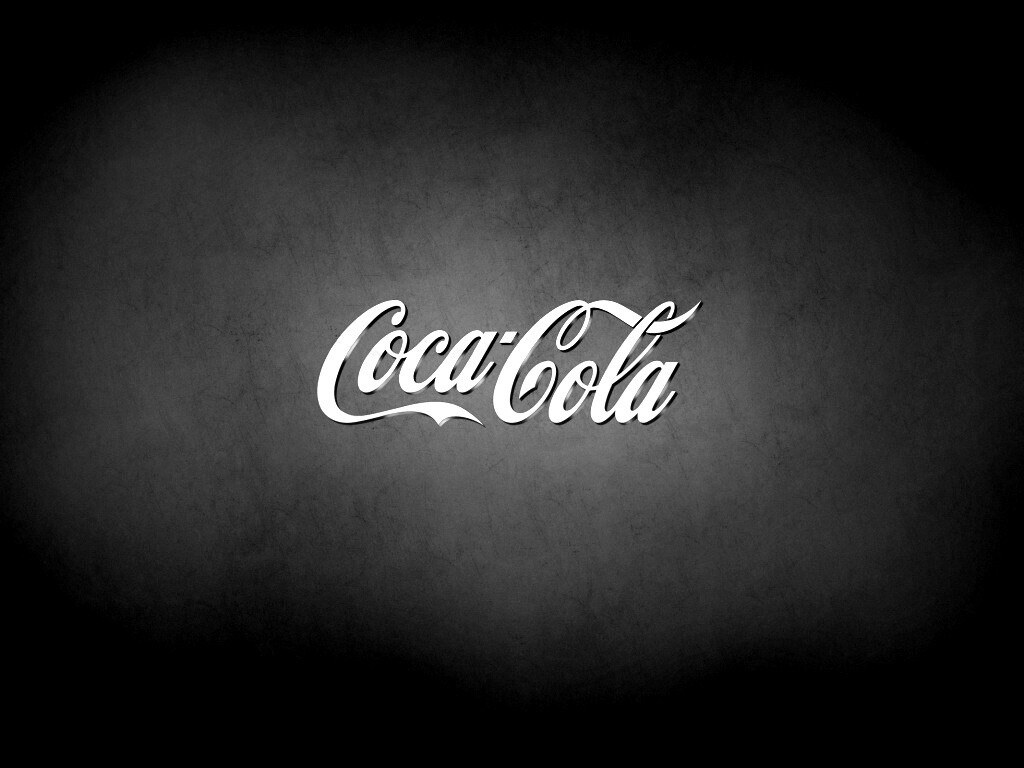Синий логотип Coca-Cola обои