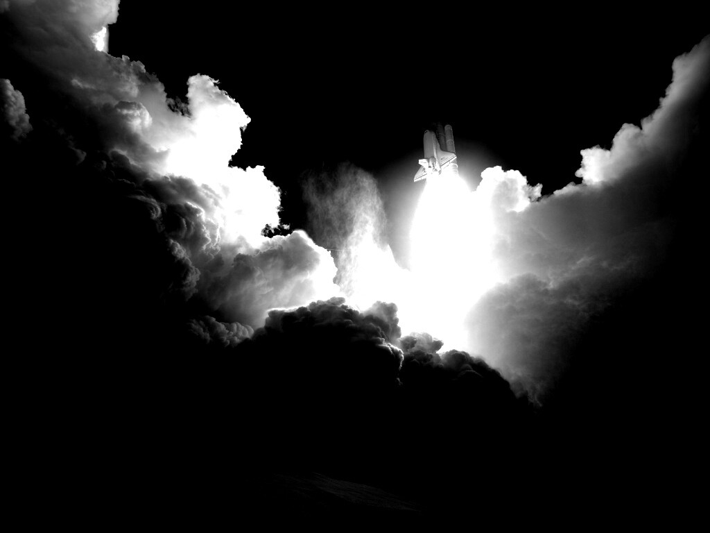 Взлет шатла обои