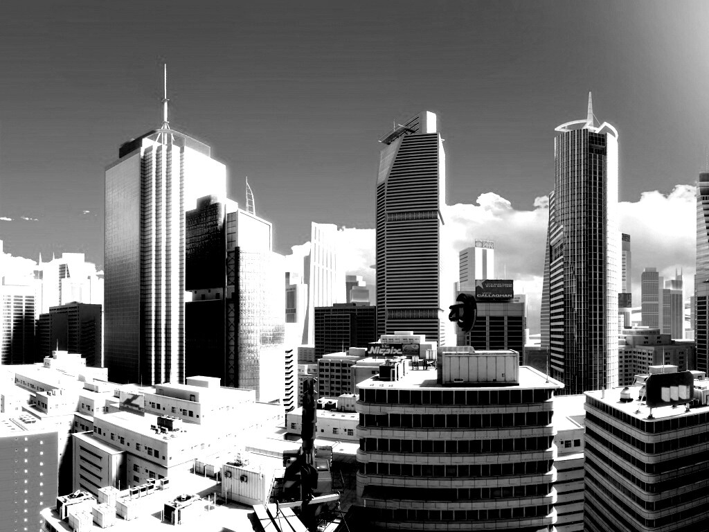 Город Mirrors Edge обои