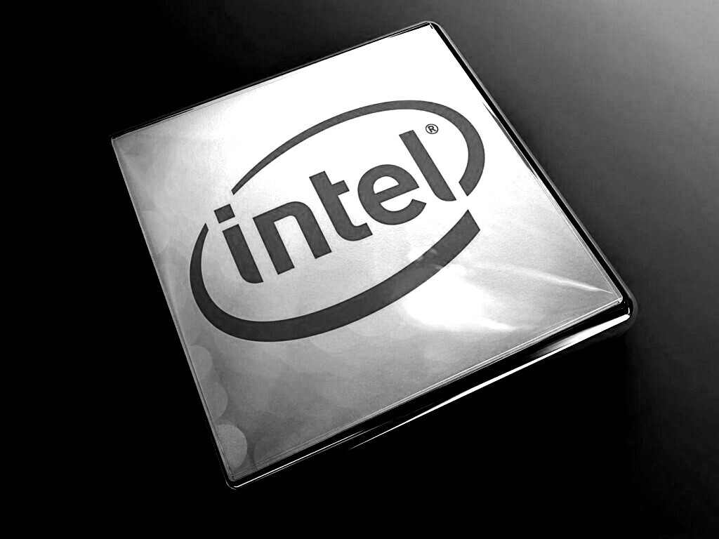 Логотип Intel обои