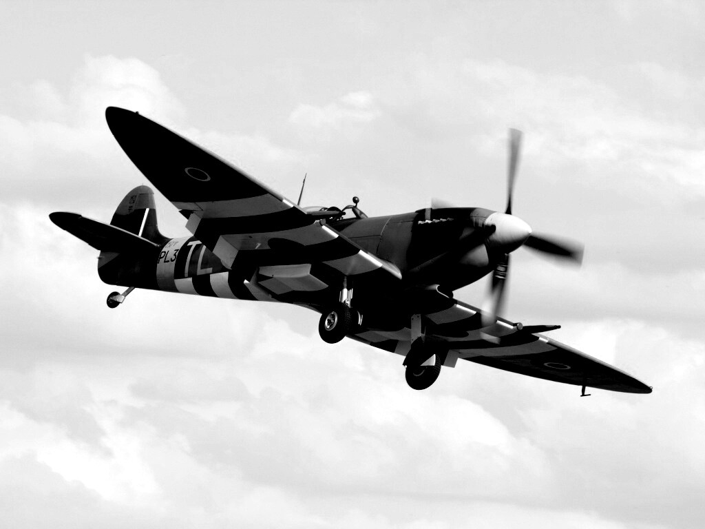 Истребитель времён Второй Мировой Войны обои