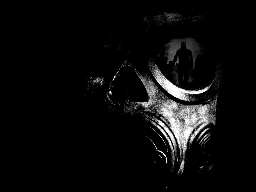 Зловещая маска обои