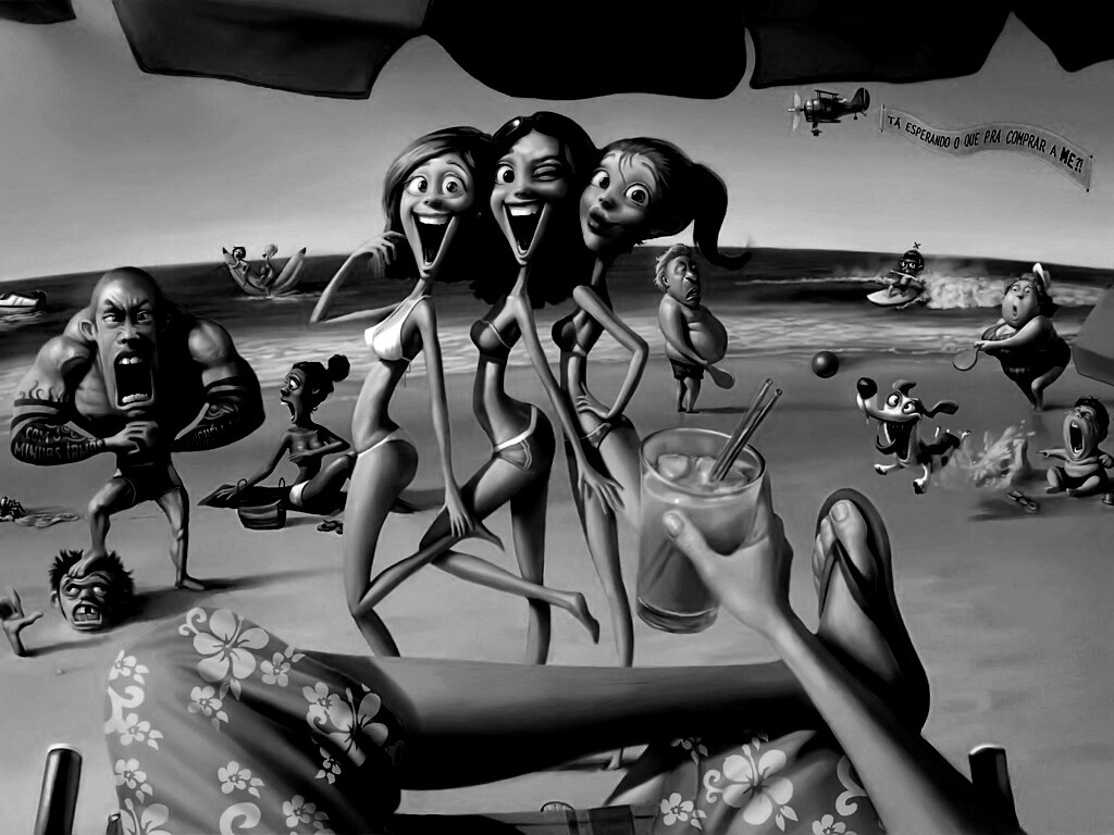 На пляжу ляжу) обои