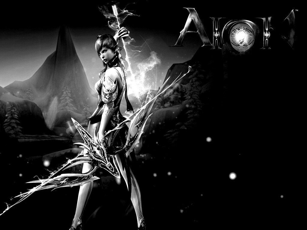 Эльфийка из Aion обои