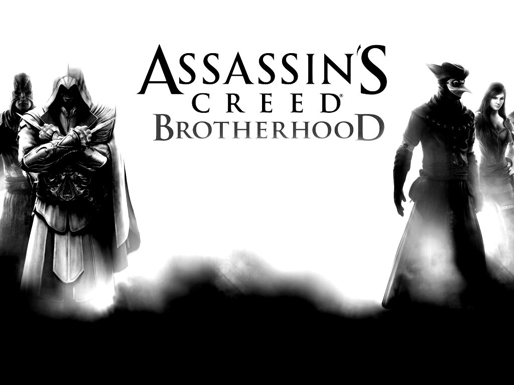 Персонажи игры Assasin"s Creed Brotherhood обои