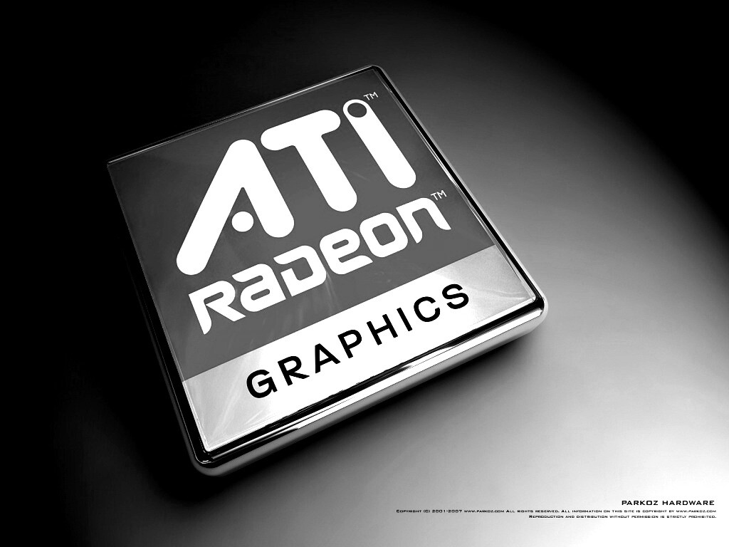 Логотип Ati Radeon Graphics обои