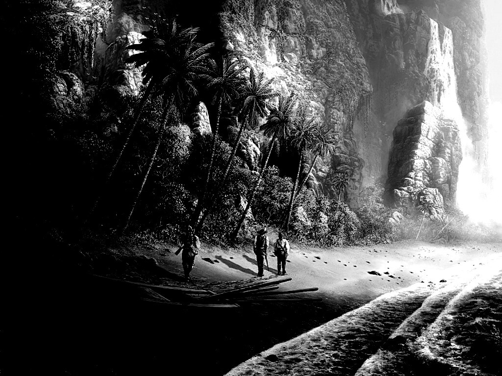 Люди на необитаемом острове обои