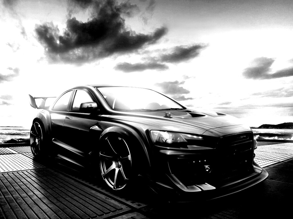 Mitsubishi тюнингованная обои