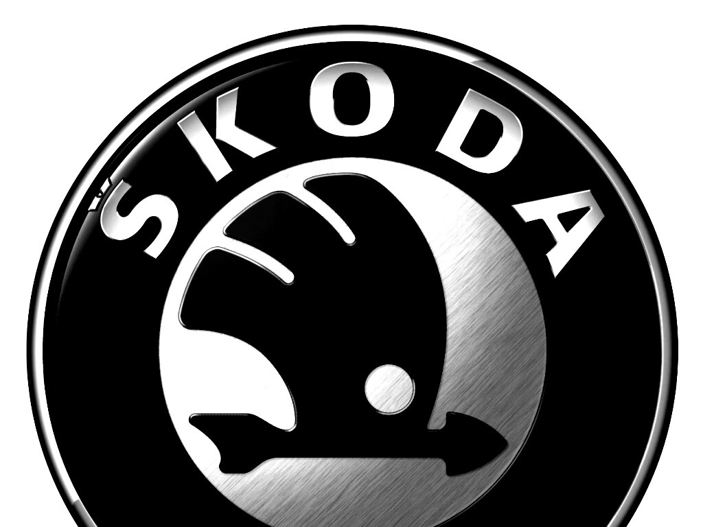 Логотип Skoda обои