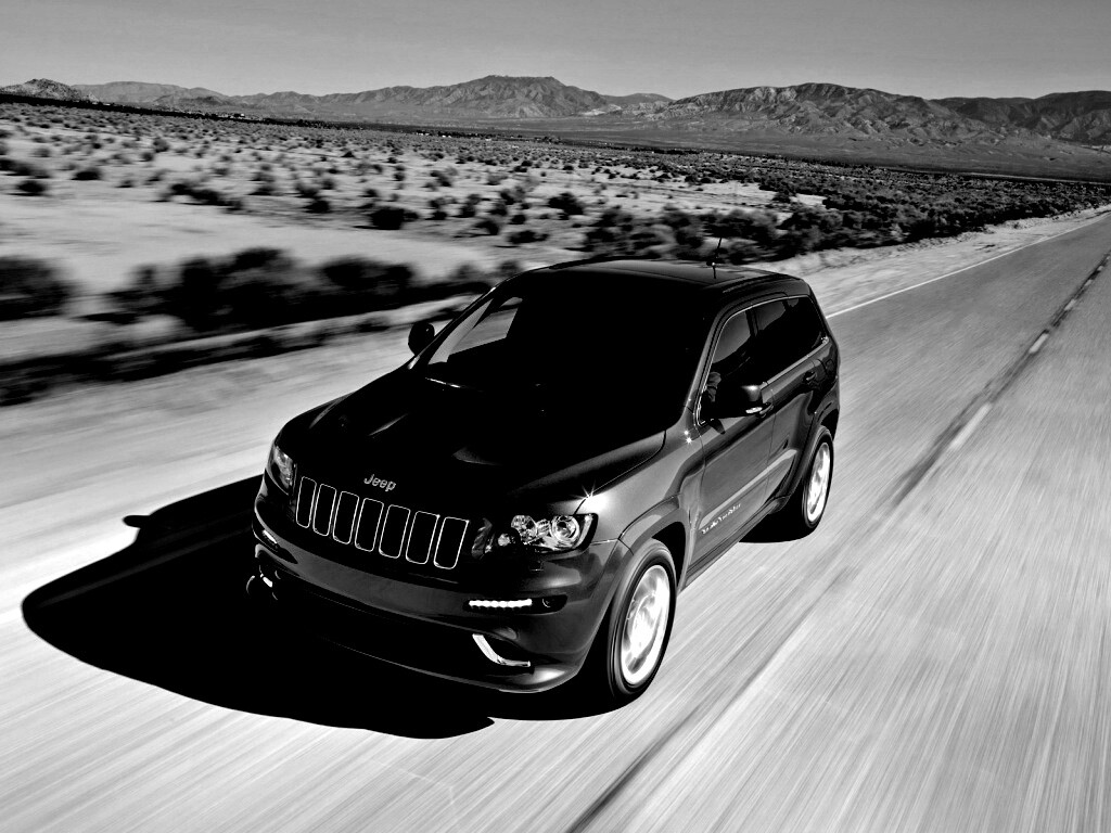 Красный Jeep обои