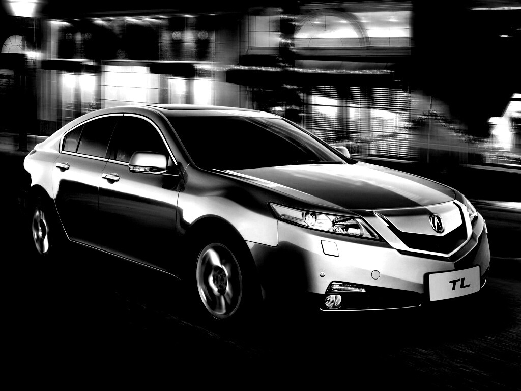 Acura в движении обои