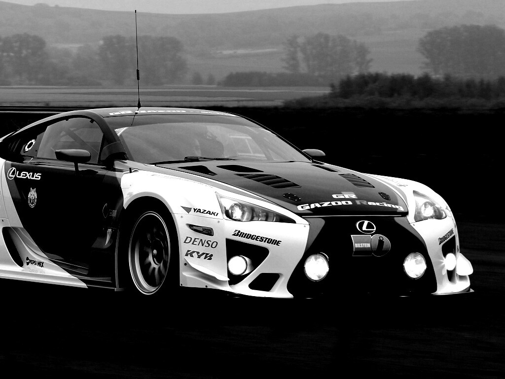 Гоночный Лексус обои