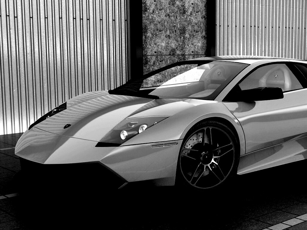 Жёлтый Ламборджини обои