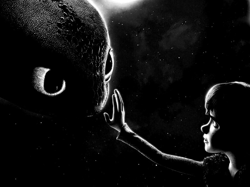 Как приручить дракона обои