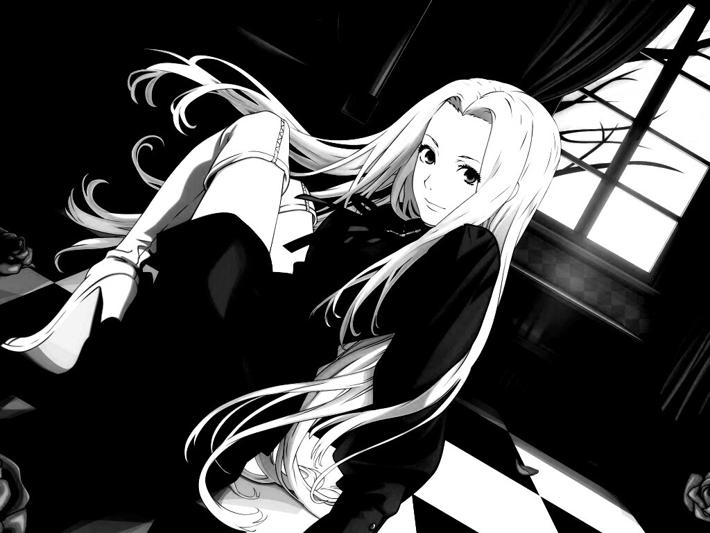 Блондинка в белых сапогах обои