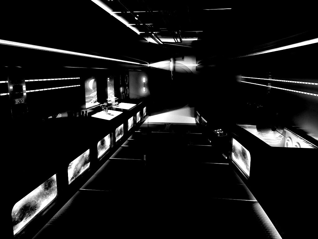 На борту космического корабля обои