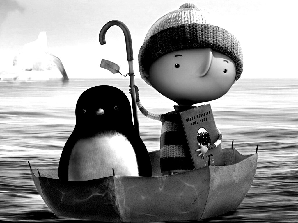 Откуда приходят пингвины обои