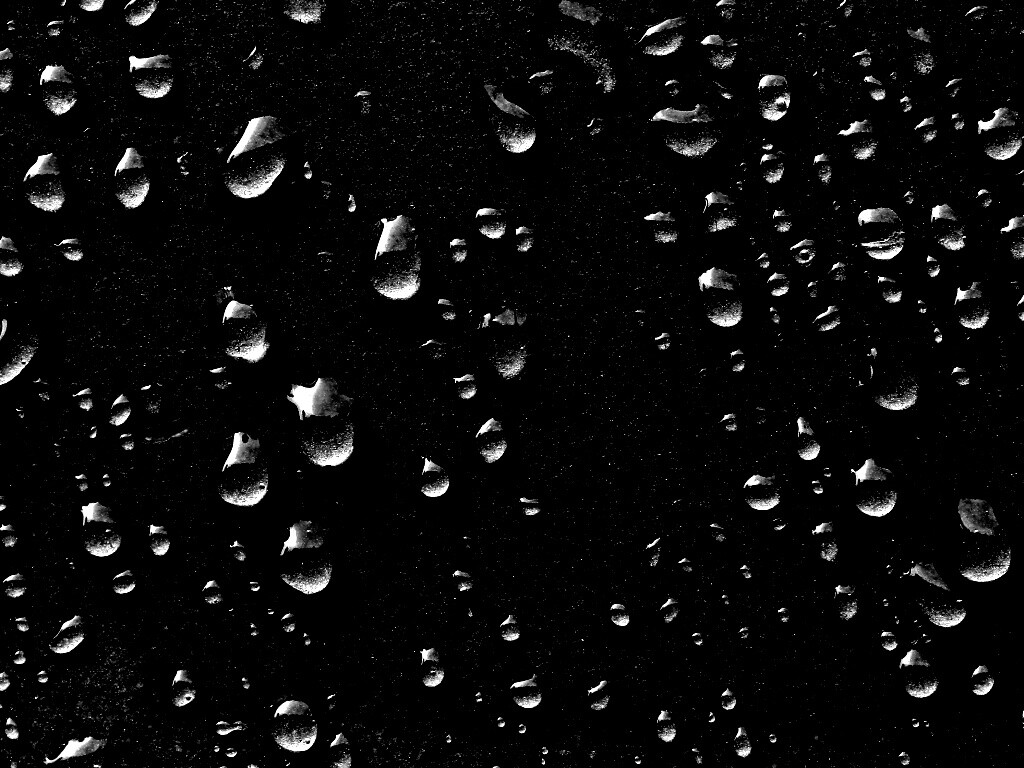 Капли воды на темной поверхности обои