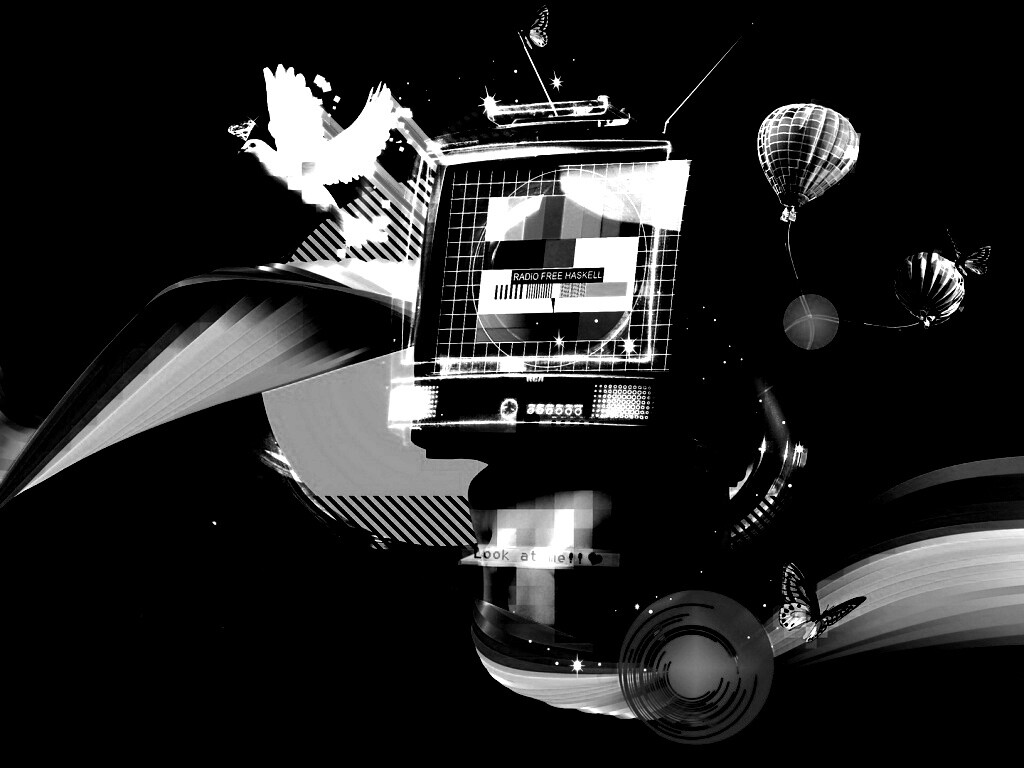 На телевизионной волне обои