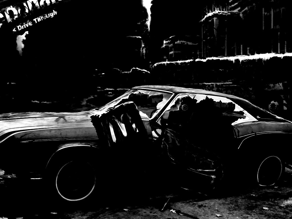 Картина запустения обои