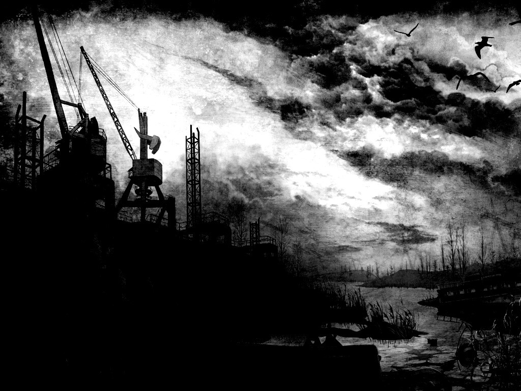 Панорама из Сталкера обои